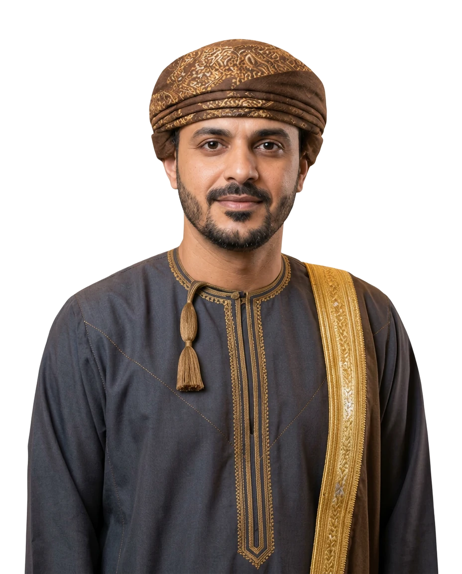 Retrato oficial de Mohsin Al Balushi
