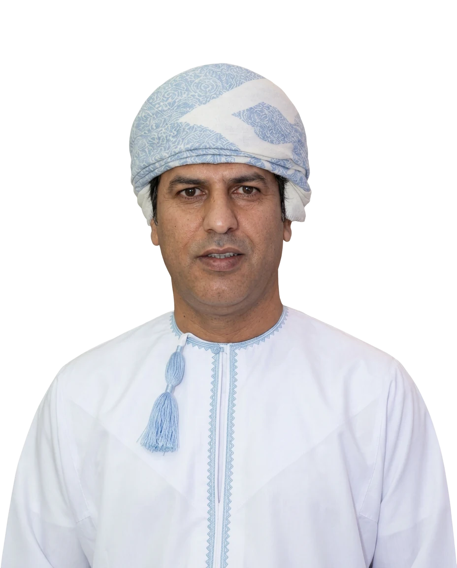 Retrato oficial de Hamood Al Balushi