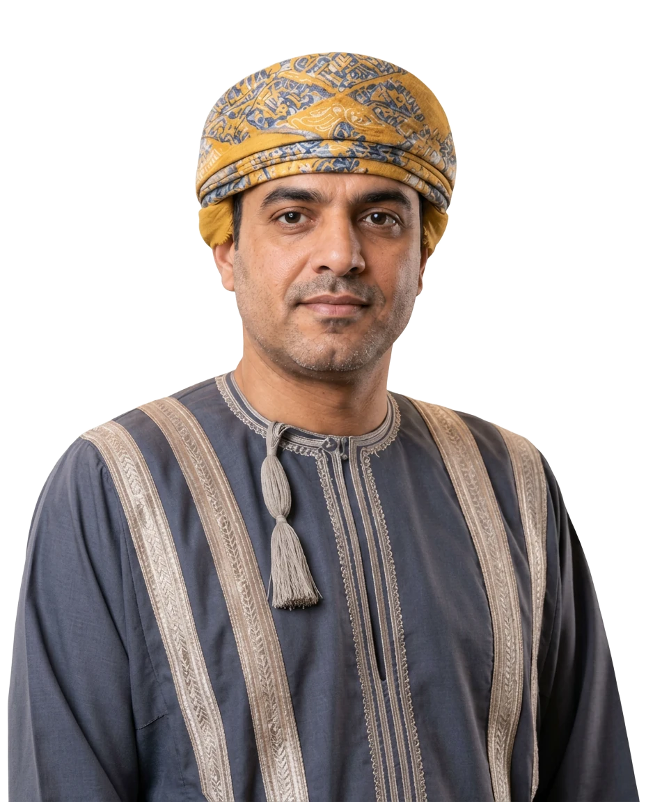 Retrato oficial de Shabib Al Raisi